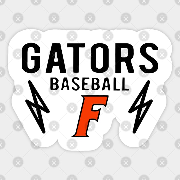 Gators Baseball - F Sticker by Nashida Said